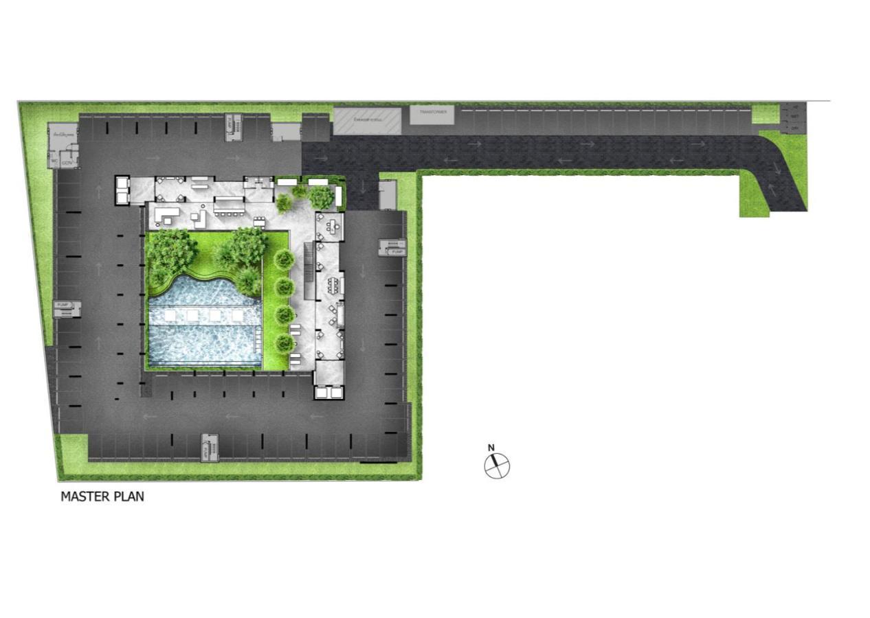 Huahin Dusitd2 Residences, Apartments Near Beach ภายนอก รูปภาพ